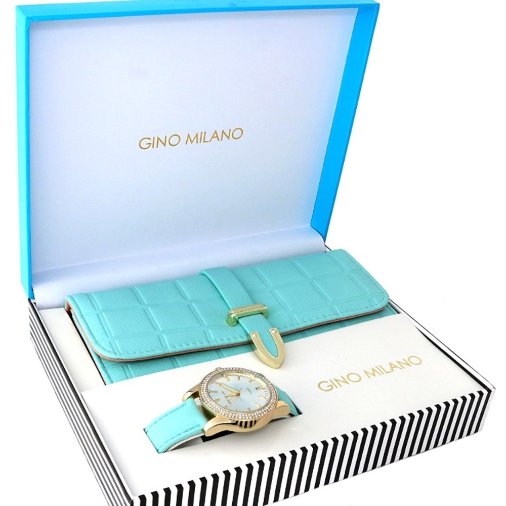 Womens Matching Watch and wallet Gift Set
